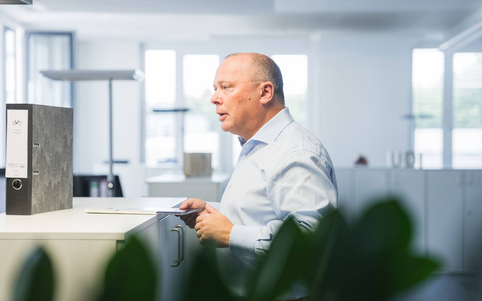 Rainer Langnickel im Valuteo Office